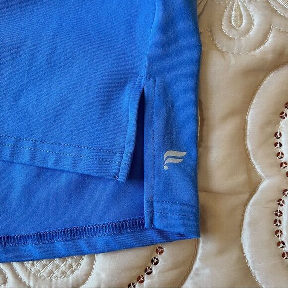 Fabletics Periwinkle Blue Cashel Adjustable Long Sleeve Cinched Top Size XS - Picture 5 of 6